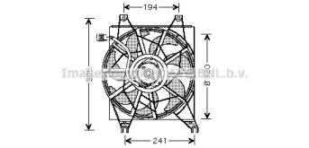 Вентилятор AVA QUALITY COOLING HY7502