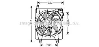 Вентилятор AVA QUALITY COOLING HY7517