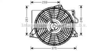 Вентилятор AVA QUALITY COOLING HY7521