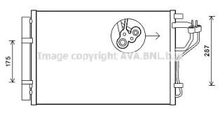 Конденсатор AVA QUALITY COOLING HYA5308D