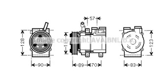 Компрессор AVA QUALITY COOLING HYAK257