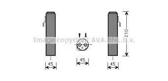 Осушитель AVA QUALITY COOLING HYD218