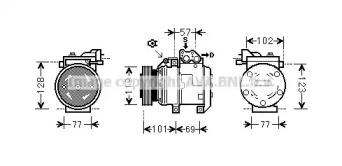 Компрессор AVA QUALITY COOLING HYK222