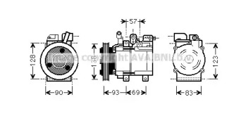 Компрессор AVA QUALITY COOLING HYK259