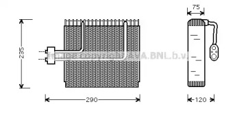 Испаритель AVA QUALITY COOLING HYV002