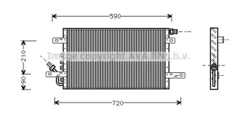 Конденсатор AVA QUALITY COOLING IS5020