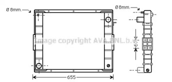 Теплообменник AVA QUALITY COOLING IV2001