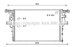 Теплообменник AVA QUALITY COOLING IV2126