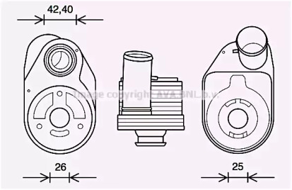 Теплообменник AVA QUALITY COOLING IV3136