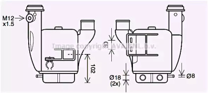 Теплообменник AVA QUALITY COOLING IV4137