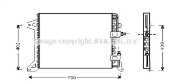 Конденсатор AVA QUALITY COOLING IV5034