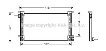 Конденсатор AVA QUALITY COOLING IV5044