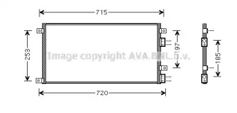 Конденсатор AVA QUALITY COOLING IV5058