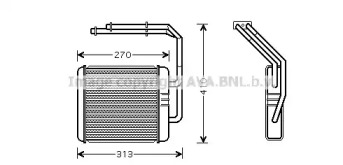 Теплообменник AVA QUALITY COOLING IV6052