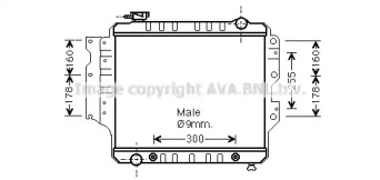 Теплообменник AVA QUALITY COOLING JE2022