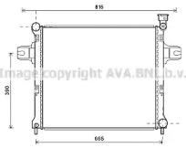 Теплообменник AVA QUALITY COOLING JE2058