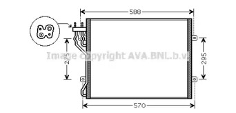 Конденсатор AVA QUALITY COOLING JE5035