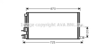 Конденсатор AVA QUALITY COOLING JR5043