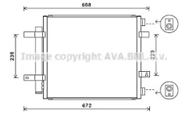 Конденсатор AVA QUALITY COOLING JR5053D