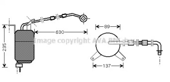 Осушитель AVA QUALITY COOLING JRD033