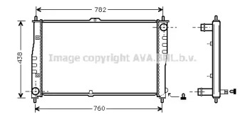 Теплообменник AVA QUALITY COOLING KA2018