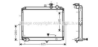 Теплообменник AVA QUALITY COOLING KA2053