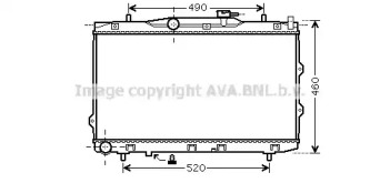 Теплообменник AVA QUALITY COOLING KA2074