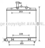 Теплообменник AVA QUALITY COOLING KA2171