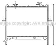 Теплообменник AVA QUALITY COOLING KA2180