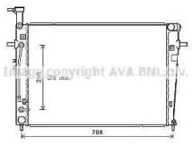 Теплообменник AVA QUALITY COOLING KA2251