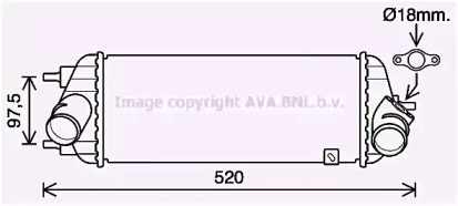 Теплообменник AVA QUALITY COOLING KA4281