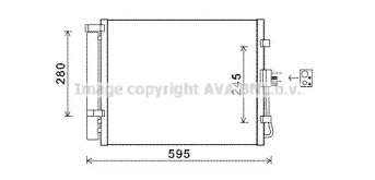 Конденсатор AVA QUALITY COOLING KA5150