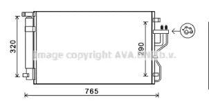 Конденсатор AVA QUALITY COOLING KA5153D