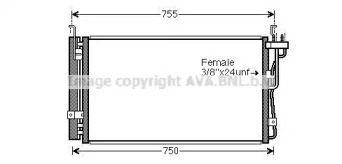 Конденсатор AVA QUALITY COOLING KA5210D