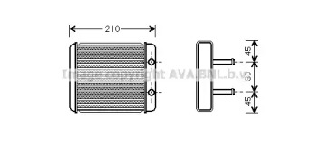 Теплообменник AVA QUALITY COOLING KA6008