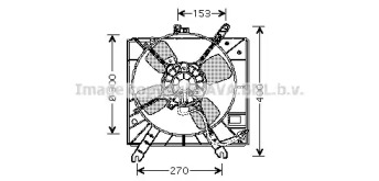 Вентилятор AVA QUALITY COOLING KA7507