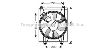 Вентилятор AVA QUALITY COOLING KA7513