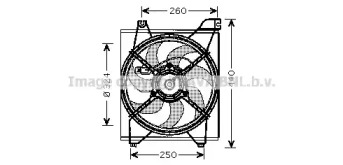 Вентилятор AVA QUALITY COOLING KA7515