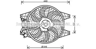 Вентилятор AVA QUALITY COOLING KA7518