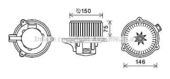 Электродвигатель AVA QUALITY COOLING KA8241