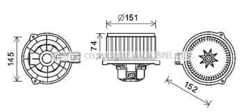 Электродвигатель AVA QUALITY COOLING KA8260