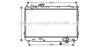 Теплообменник AVA QUALITY COOLING KAA2084