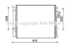 Конденсатор AVA QUALITY COOLING KAA5149D