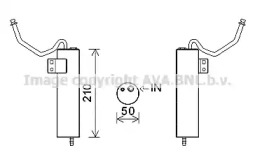 Осушитель AVA QUALITY COOLING KAD230