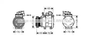 Компрессор AVA QUALITY COOLING KAK130