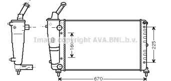 Теплообменник AVA QUALITY COOLING LCA2081