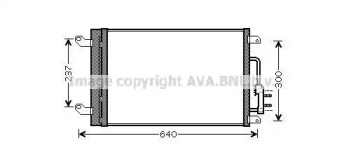 Конденсатор AVA QUALITY COOLING LCA5090D