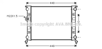 Теплообменник AVA QUALITY COOLING LR2002