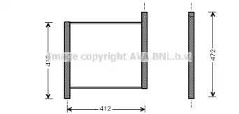 Теплообменник AVA QUALITY COOLING MC2002