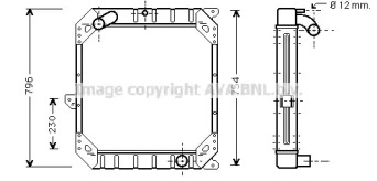 Теплообменник AVA QUALITY COOLING ME2119